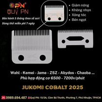Bộ lưỡi đơn Jukomi Cobalt khung lược (lưỡi sọc) 2025 cao cấp (đã mài xẻ)
