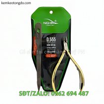 Kềm Nghĩa D555 – Mẫu kềm thép mạ vàng cổ điển, giá hợp lý