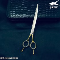 Kéo Cắt Cong Grooming Jukomi K116 tay trái 7.5inches