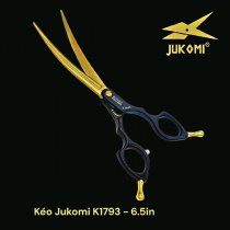 Kéo cắt cong Grooming Jukomi K179 tay phải 6.5inch