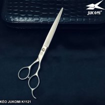 Kéo cắt thẳng Grooming Jukomi K112 tay phải 7.5inch