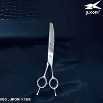 Kéo tỉa cong Grooming Jukomi K158 tay phải 7.0inches