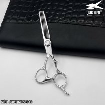  Kéo tỉa tóc Jukomi K134 tay phải 6.0inch (tỉa dọc, tỉa ngang, tỉa ziczac 25%-35%)