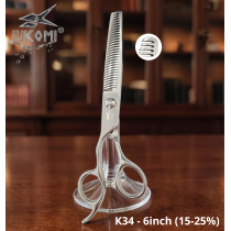 Kéo tỉa tóc Jukomi K34 tay trái 6.0inch (15-25%)