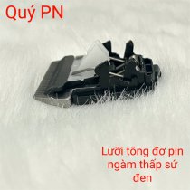 Lưỡi Tông Đơ Ngàm Thấp Sứ Đen