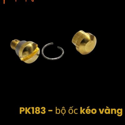 Bộ ốc kéo Cong vàng (kéo cắt mặt) Grooming