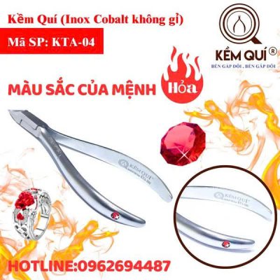  KỀM QUÍ KTA-04 (KỀM THẠCH ANH - MỆNH HỎA)