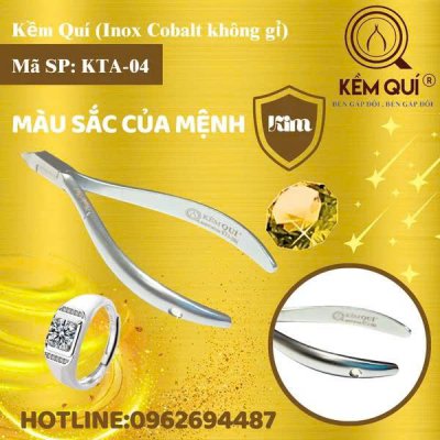 KỀM QUÍ KTA-04 (KỀM THẠCH ANH - MỆNH KIM)