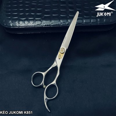 Kéo cắt thẳng Grooming Jukomi K85 tay phải 7.0inch
