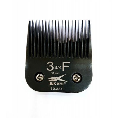 Lưỡi tông đơ Jukomi 3.3/4F đế sắt DCL (đen) 